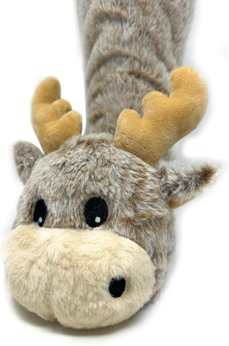ooohyeah Kids’ Funny Fuzzy Animal Slipper Socks, Cute Soft Non-Slip Warm Socks for Girls & Boys, Size 1-5 - Image 4